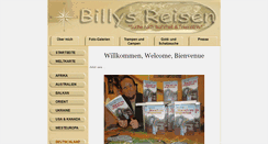 Desktop Screenshot of billys-reisen.de